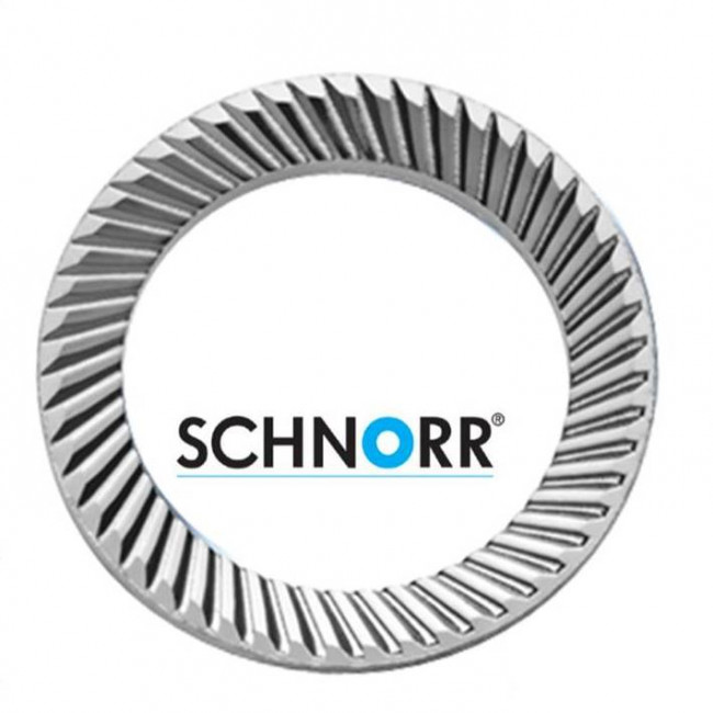 Fastenerdata schnorr Metric Conical Ribbed Locking Washer S Light