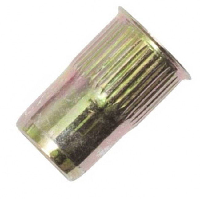 Fastenerdata Blind Rivet Nut Small Head Splined Steel Blind Rivet
