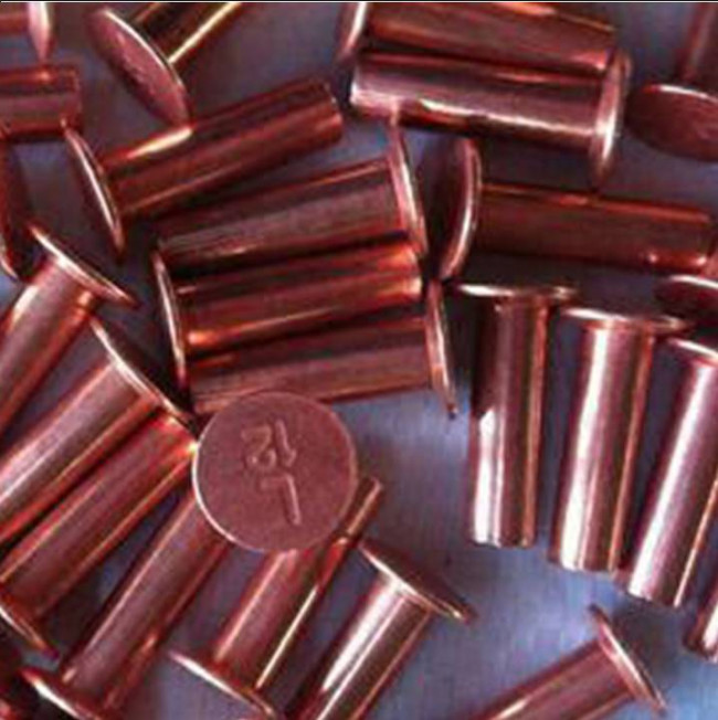 Fastenerdata Inch Countersunk Semi Tubular Rivets Copper BS3575