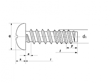 Metric Phillips Pan Head Self Tapping Screw B Stainless-Steel-A2 DIN7981FH