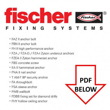 Fischer Anchor Bolts
