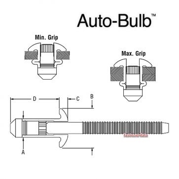 Huck Auto-Bulb Blind Fastener