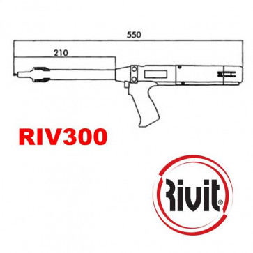 RIV300 Speed Cartridge Rivet Hydropneumatic Tool