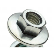 Metric Coarse Carp Nut with Rotatable Washer Steel