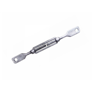 Metric Coarse Turnbuckle with Two Spade Bolts Steel DIN1480BS