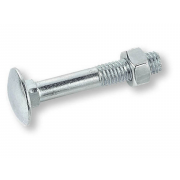 BSW Whitworth Cup Square Neck Carriage Bolt with Nut Grade-4.6 BS325