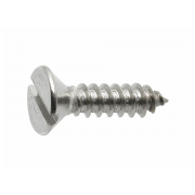 Metric Slotted Countersunk Head Self Tapping Screw AB Case Hardened Steel DIN7972C