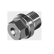 Inch Hexagon Head Flanged Parallel Pipe Plugs Stainless-Steel-A4 DIN910G