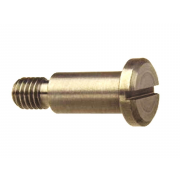Metric Coarse Slotted Cheese Head Shoulder Screw Brass DIN923