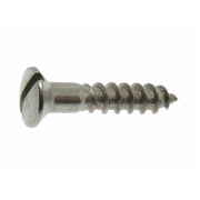 Metric Slotted Raised Countersunk Wood Screw Stainless-Steel-A4 DIN95
