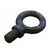 Metric Coarse Dynamo Eye Bolt Forged with Shoulder Collar Steel BS4278T3