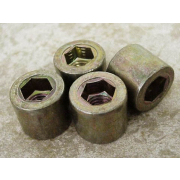 Metric Coarse Hexagon Allen Nuts Steel