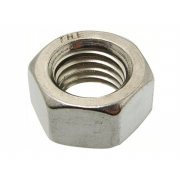 Left Hand Metric Coarse Hexagon Full Nut Stainless-Steel A2-70  DIN934