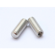 Metric Coarse Socket Set Screw Flat Point Stainless-Steel-A4 DIN913