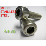 Metric Fine Socket Cap Screw Stainless-Steel-A2 DIN912
