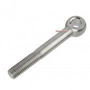 Metric Coarse Eye Bolt Forged No Shoulder Stainless-Steel-A4 DIN444B