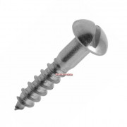 Inch Slotted Round Head Wood Screw Steel BS1210 Table 8