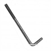 Metric Coarse Bent L Right Angle Anchor Hook Bolt Steel