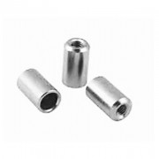 Metric Coarse Round Connecting Nut Steel