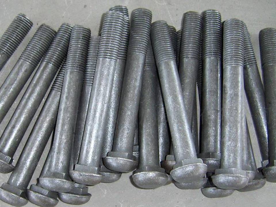 Sherardised fasteners