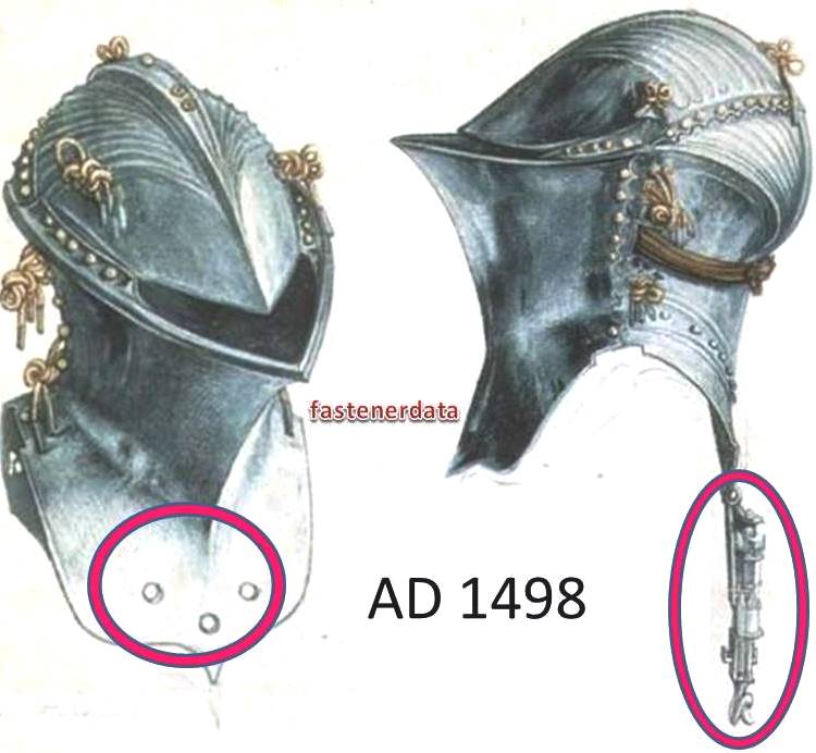 FASTENERS IN ARMOUR