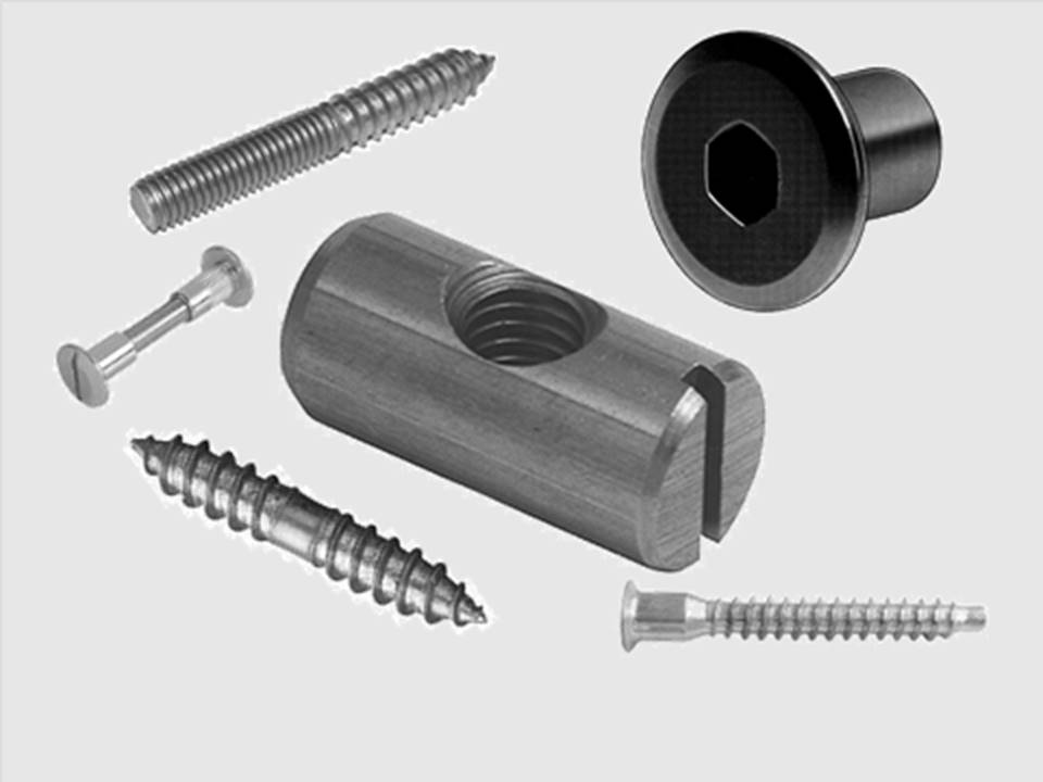 FURNITURE FIXINGS AND FASTENERS