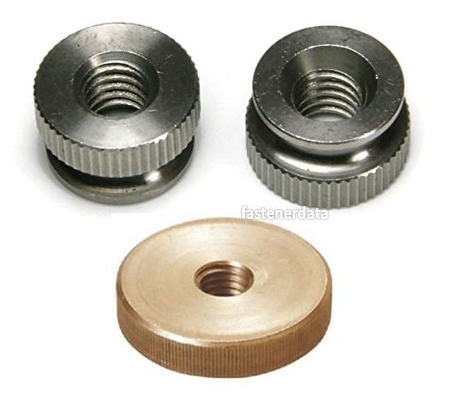 KNURLED THUMB NUT