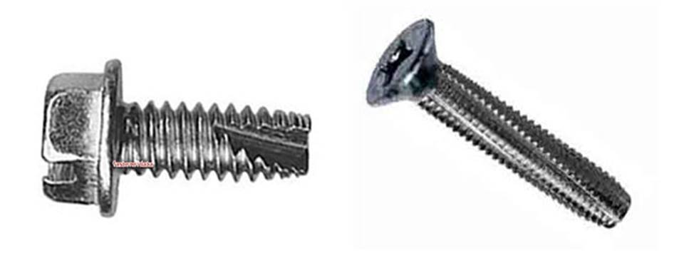 DRYWALL REVERSE THREADED BLACK SCREW FOR PLASTERBOARD TIMBER WOOD PARTITIONS
