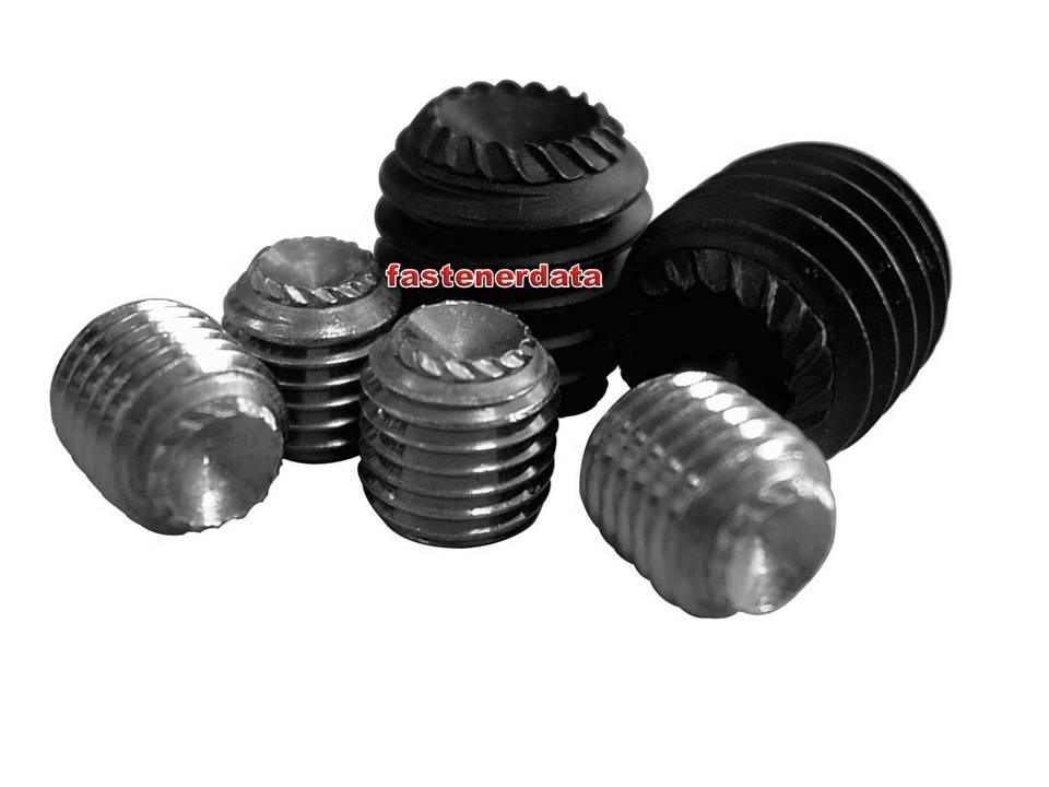 Fastenerdata - Socket Set Screw Points and their uses - Fastener