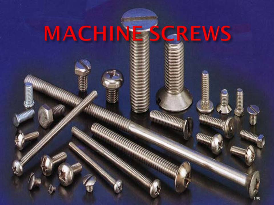 machine screw fasteners