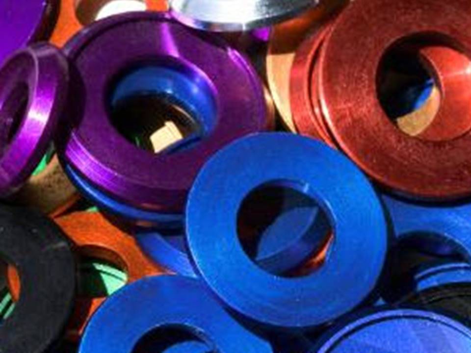 fasteners anodised