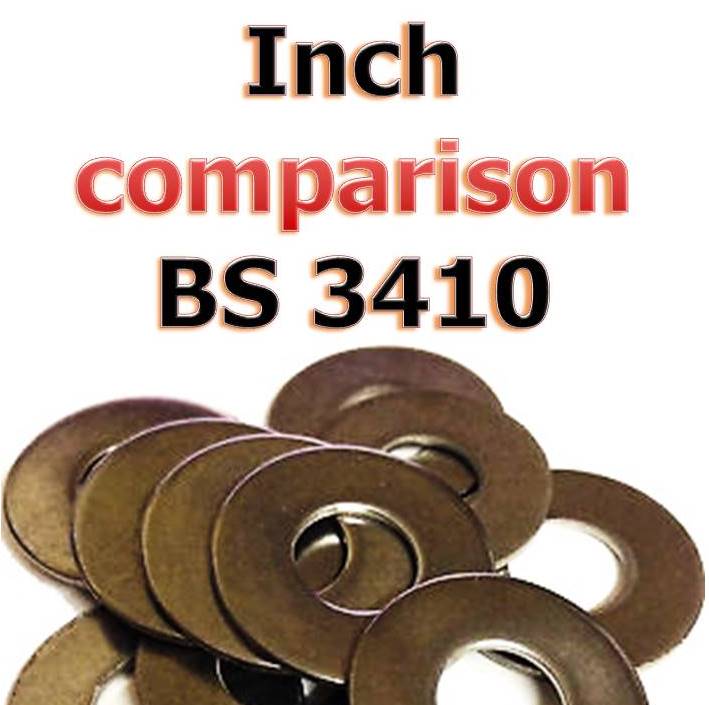 washers BS 3410 inch